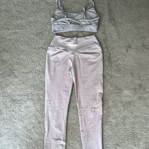Alphalete leggings and sports bra set